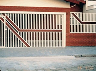 Portão Automático Jardim Mirante dos Ovnis - Portão Metálico para Garagem