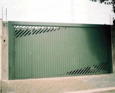 Portão de Aço Wanel Ville - Portão Chapa Metálica